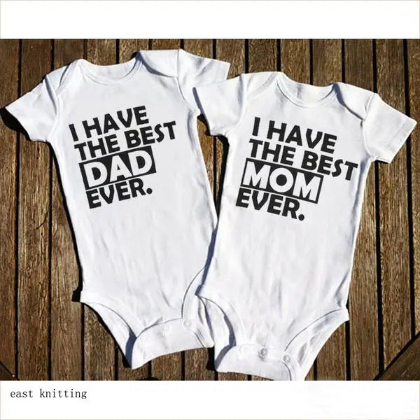 Best Mommy Daddy Bodysuit